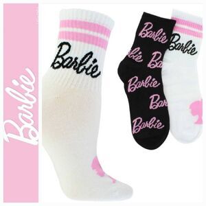 Barbie Signature Logo 2PK Crew Sock